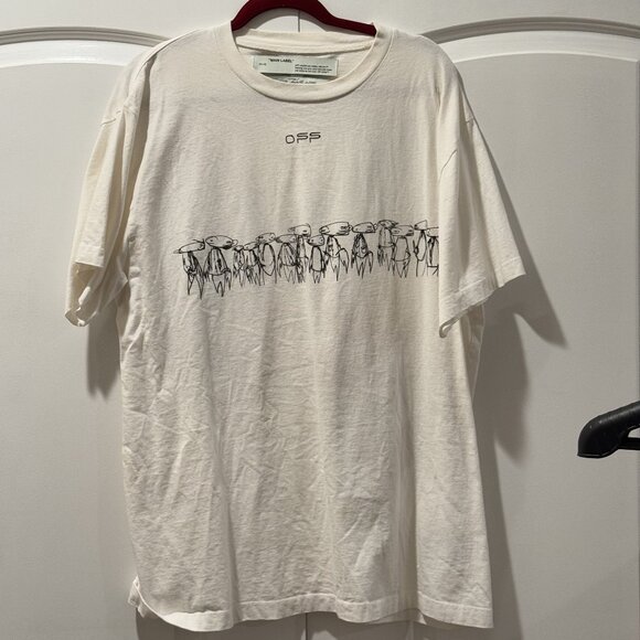 Off-white x Futura Atoms Arrow T-shirt - White